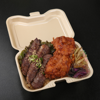 gyuu karubi ＆ karaage bentou